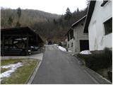 Kropa - Partisan cottage on Vodiška planina